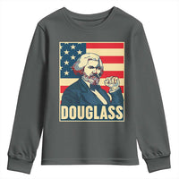 Frederick Douglass American Hero Youth Sweatshirt Black History Month Gift - Wonder Print Shop