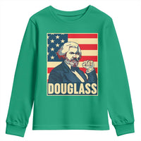 Frederick Douglass American Hero Youth Sweatshirt Black History Month Gift - Wonder Print Shop