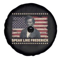 Speak Like Frederick Spare Tire Cover Black History Month Gift - Wonder Print Shop