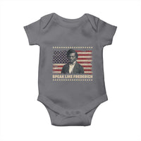Speak Like Frederick Baby Onesie Black History Month Gift - Wonder Print Shop