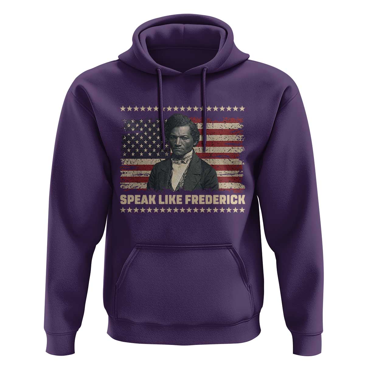 Speak Like Frederick Hoodie Black History Month Gift - Wonder Print Shop