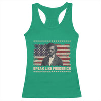 Speak Like Frederick Racerback Tank Top Black History Month Gift - Wonder Print Shop