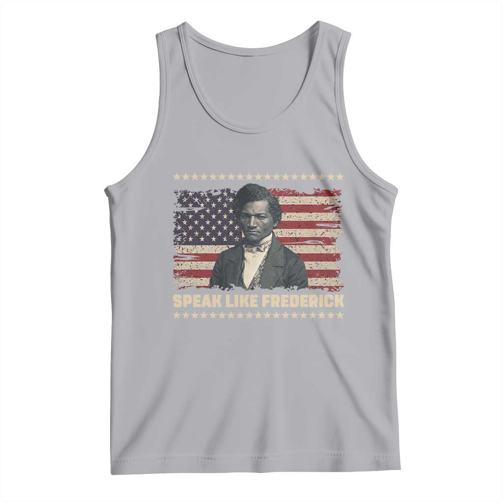 Speak Like Frederick Tank Top Black History Month Gift - Wonder Print Shop