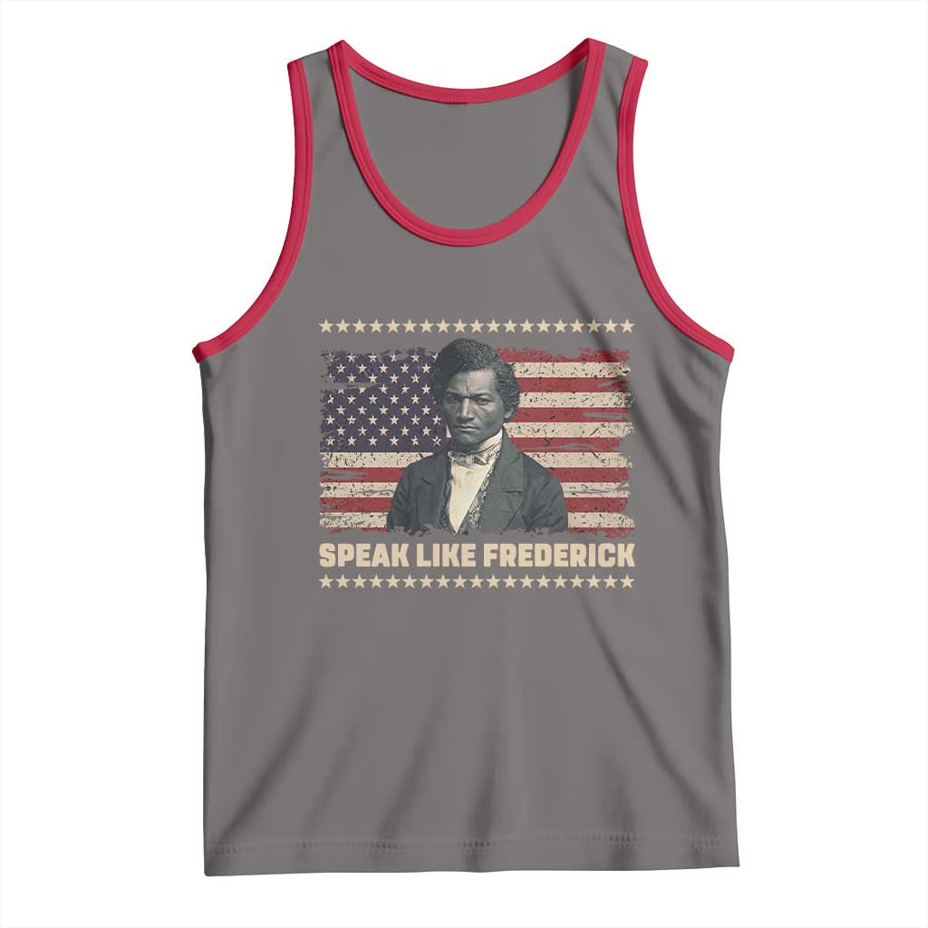 Speak Like Frederick Tank Top Black History Month Gift - Wonder Print Shop