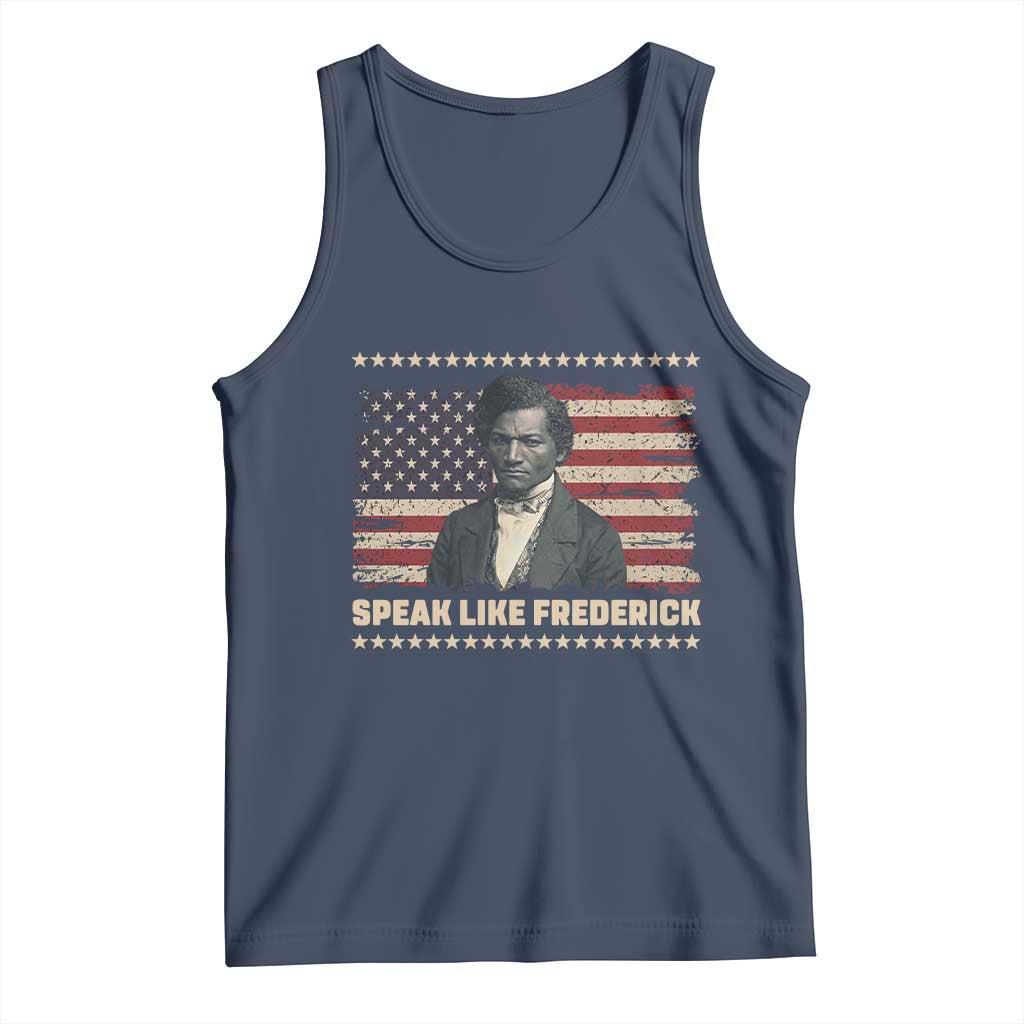 Speak Like Frederick Tank Top Black History Month Gift - Wonder Print Shop