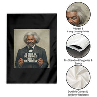Frederick Douglass Quote Garden Flag If There Is No Struggle There Is No Progress - Wonder Print Shop
