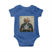 Frederick Douglass Quote Baby Onesie If There Is No Struggle There Is No Progress - Wonder Print Shop