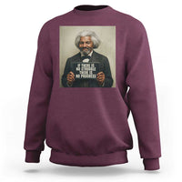Frederick Douglass Quote Sweatshirt If There Is No Struggle There Is No Progress - Wonder Print Shop