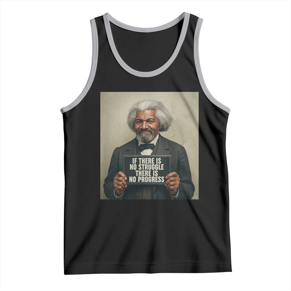 Frederick Douglass Quote Tank Top If There Is No Struggle There Is No Progress - Wonder Print Shop