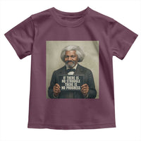 Frederick Douglass Quote Toddler T Shirt If There Is No Struggle There Is No Progress - Wonder Print Shop