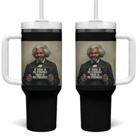 Frederick Douglass Quote Tumbler With Handle If There Is No Struggle There Is No Progress - Wonder Print Shop