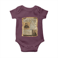 If There Is No Struggle No Progress Baby Onesie Frederick Douglass Newspaper - Wonder Print Shop