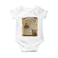 If There Is No Struggle No Progress Baby Onesie Frederick Douglass Newspaper - Wonder Print Shop