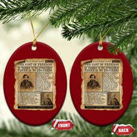If There Is No Struggle No Progress Ceramic Ornament Frederick Douglass Newspaper - Wonder Print Shop