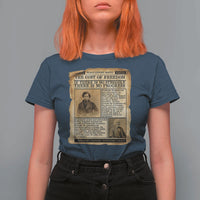 If There Is No Struggle No Progress T Shirt For Women Frederick Douglass Newspaper - Wonder Print Shop