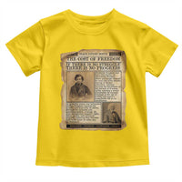 If There Is No Struggle No Progress Toddler T Shirt Frederick Douglass Newspaper - Wonder Print Shop