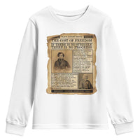 If There Is No Struggle No Progress Youth Sweatshirt Frederick Douglass Newspaper - Wonder Print Shop