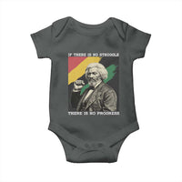 Frederick Douglass Struggle And Progress Baby Onesie Inspirational Black History - Wonder Print Shop