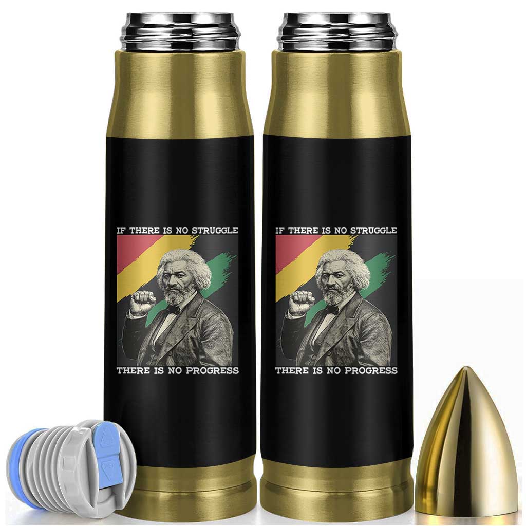 Frederick Douglass Struggle And Progress Bullet Tumbler Inspirational Black History - Wonder Print Shop