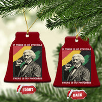 Frederick Douglass Struggle And Progress Ceramic Ornament Inspirational Black History - Wonder Print Shop