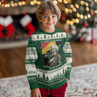 Frederick Douglass Struggle And Progress Ugly Christmas Sweater Inspirational Black History - Wonder Print Shop