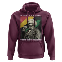 Frederick Douglass Struggle And Progress Hoodie Inspirational Black History - Wonder Print Shop