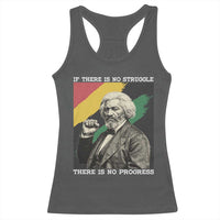 Frederick Douglass Struggle And Progress Racerback Tank Top Inspirational Black History - Wonder Print Shop
