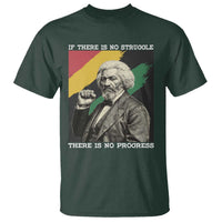Frederick Douglass Struggle And Progress T Shirt Inspirational Black History - Wonder Print Shop