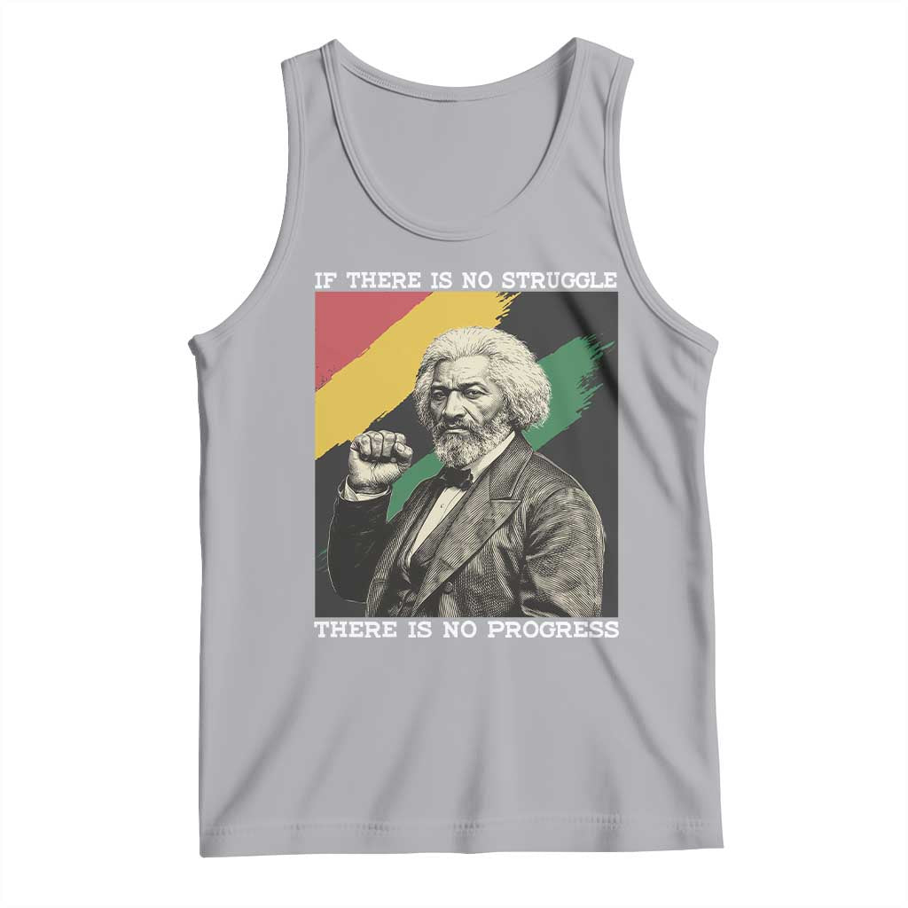 Frederick Douglass Struggle And Progress Tank Top Inspirational Black History - Wonder Print Shop
