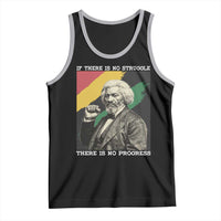 Frederick Douglass Struggle And Progress Tank Top Inspirational Black History - Wonder Print Shop
