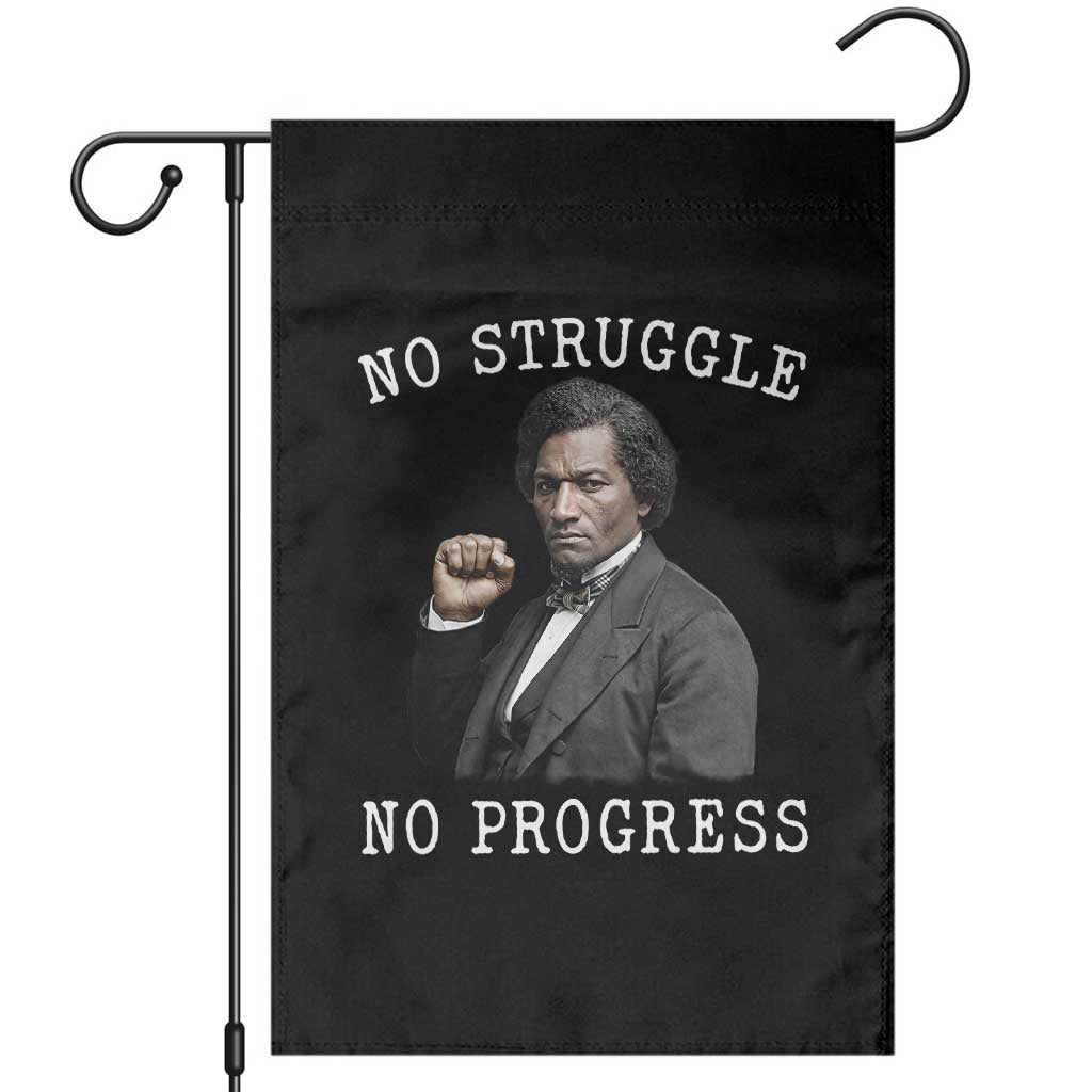 Frederick Douglass Quote Garden Flag No Struggle No Progress - Wonder Print Shop