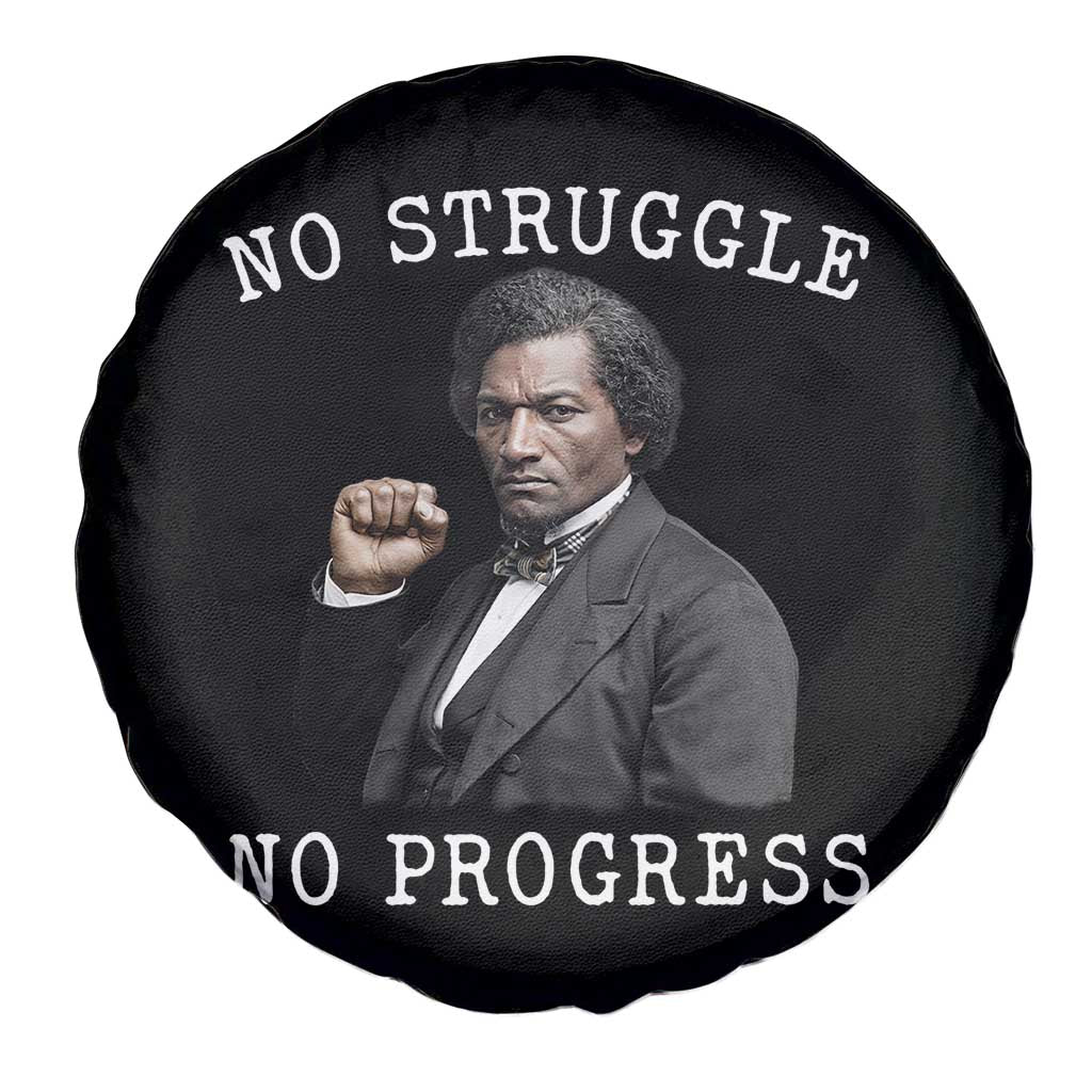 Frederick Douglass Quote Spare Tire Cover No Struggle No Progress - Wonder Print Shop