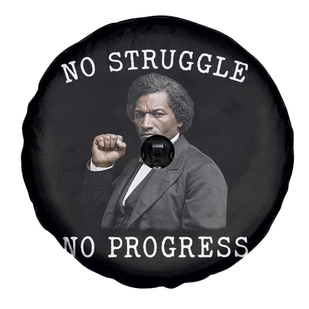 Frederick Douglass Quote Spare Tire Cover No Struggle No Progress - Wonder Print Shop