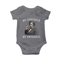Frederick Douglass Quote Baby Onesie No Struggle No Progress - Wonder Print Shop