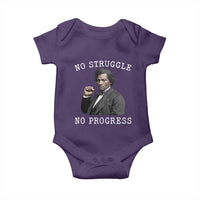 Frederick Douglass Quote Baby Onesie No Struggle No Progress - Wonder Print Shop