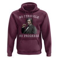 Frederick Douglass Quote Hoodie No Struggle No Progress - Wonder Print Shop