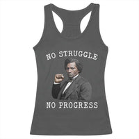 Frederick Douglass Quote Racerback Tank Top No Struggle No Progress - Wonder Print Shop