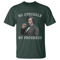 Frederick Douglass Quote T Shirt No Struggle No Progress - Wonder Print Shop