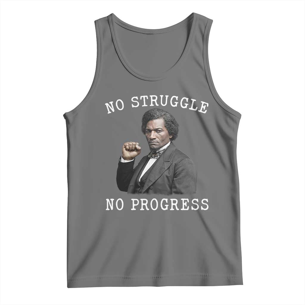 Frederick Douglass Quote Tank Top No Struggle No Progress - Wonder Print Shop