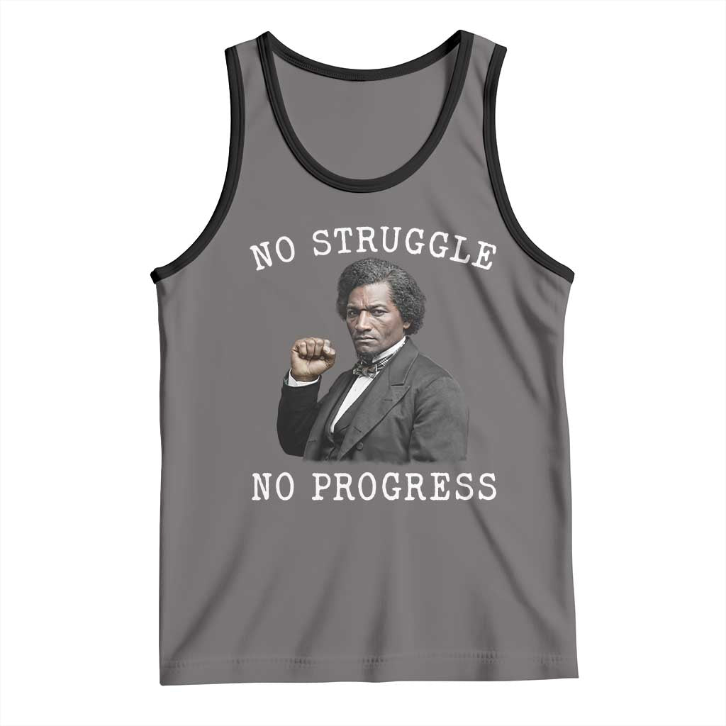 Frederick Douglass Quote Tank Top No Struggle No Progress - Wonder Print Shop