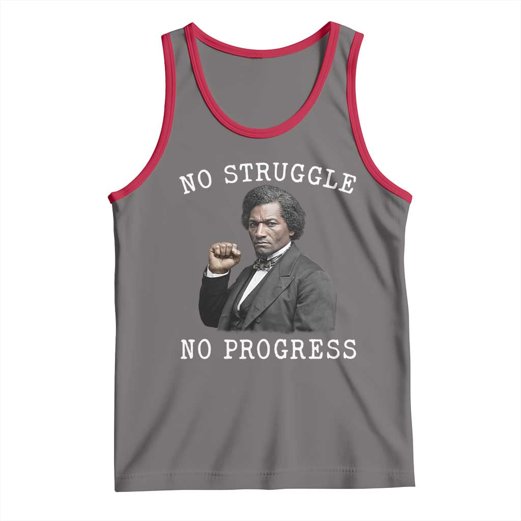 Frederick Douglass Quote Tank Top No Struggle No Progress - Wonder Print Shop