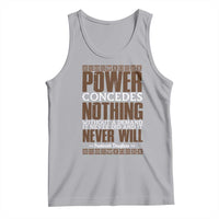 Frederick Douglass Tank Top Power Concedes Nothing Without A Demand - Wonder Print Shop