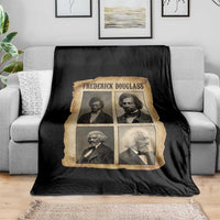 The Life Of Frederick Douglass Throw Blanket Historical Black History - Wonder Print Shop