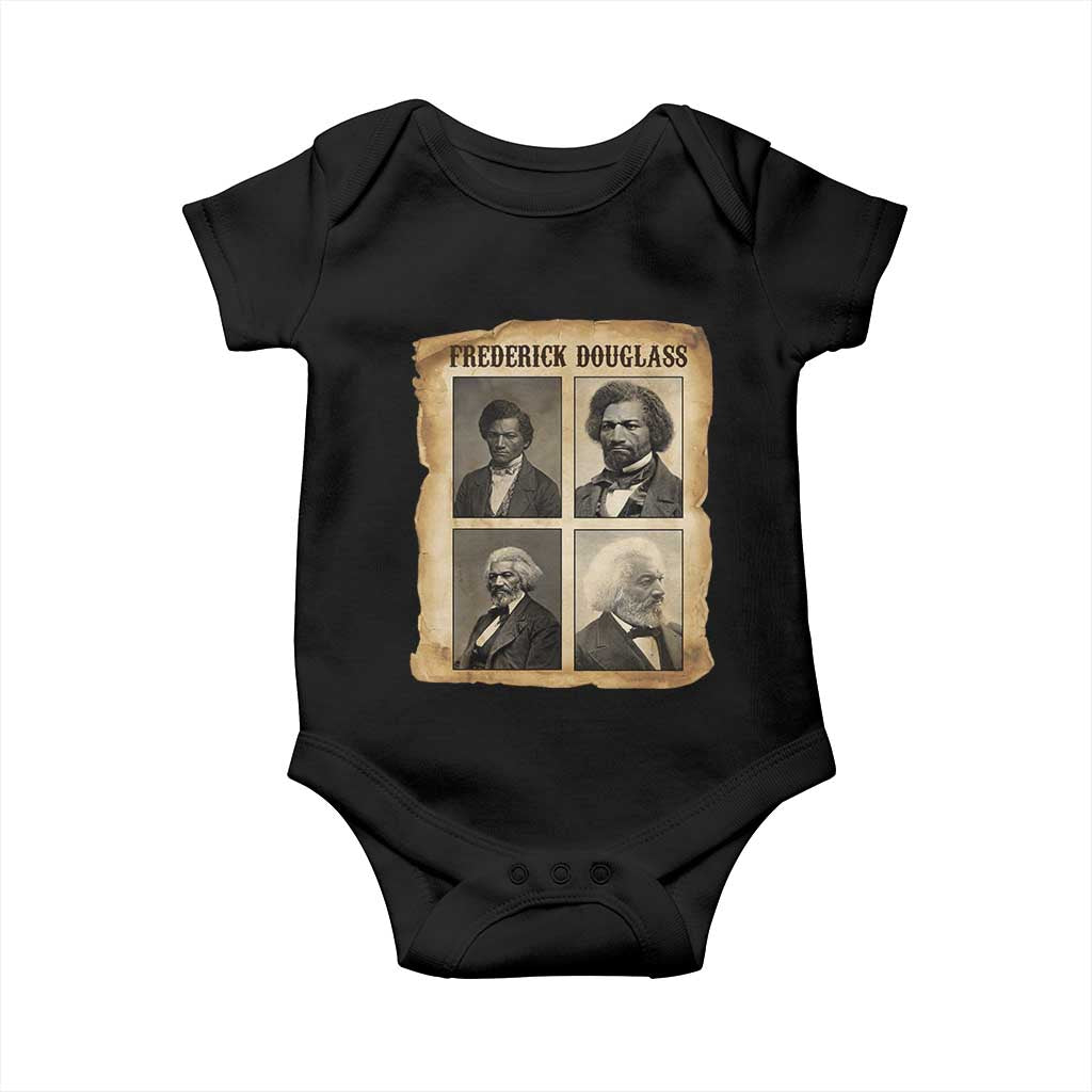 The Life Of Frederick Douglass Baby Onesie Historical Black History - Wonder Print Shop