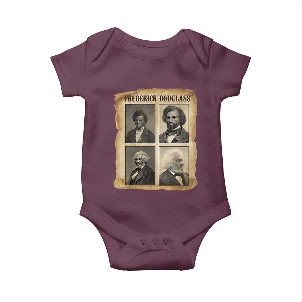 The Life Of Frederick Douglass Baby Onesie Historical Black History - Wonder Print Shop