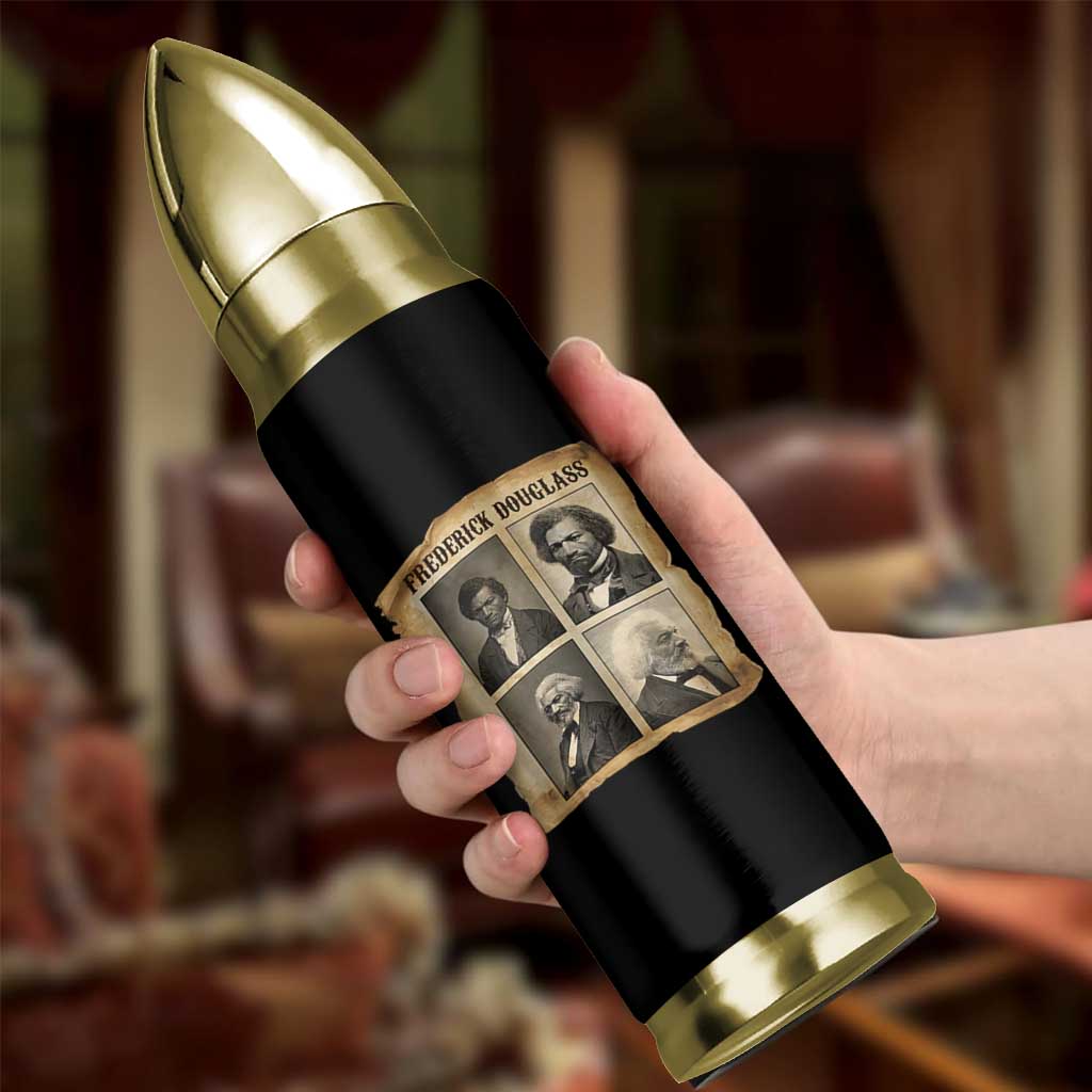 The Life Of Frederick Douglass Bullet Tumbler Historical Black History - Wonder Print Shop