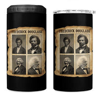 The Life Of Frederick Douglass 4 in 1 Can Cooler Tumbler Historical Black History - Wonder Print Shop