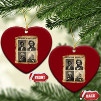 The Life Of Frederick Douglass Ceramic Ornament Historical Black History - Wonder Print Shop