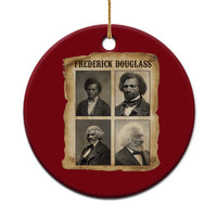 The Life Of Frederick Douglass Ceramic Ornament Historical Black History - Wonder Print Shop