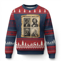 The Life Of Frederick Douglass Ugly Christmas Sweater Historical Black History - Wonder Print Shop